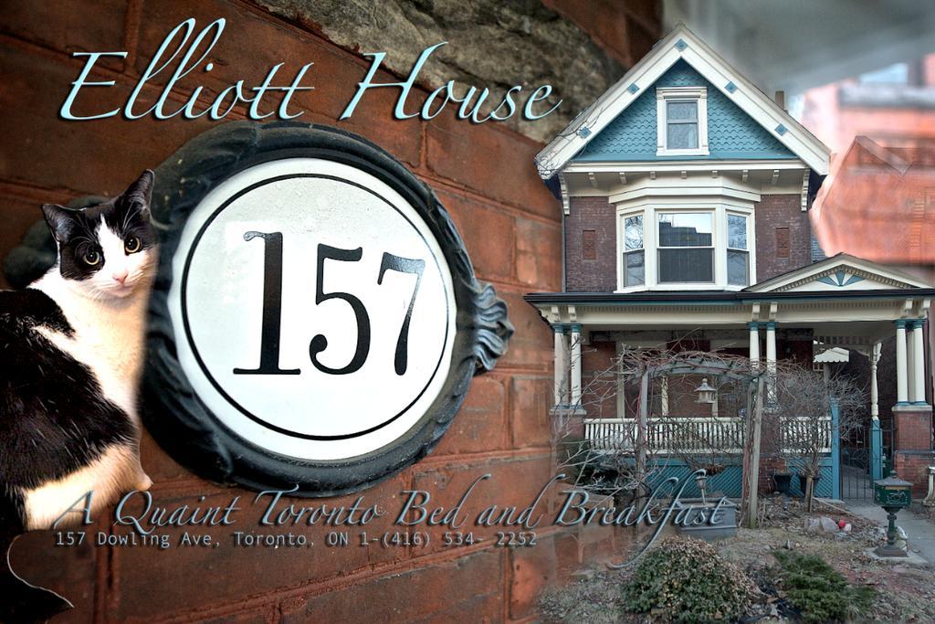 Elliott House Bed & Breakfast Торонто Экстерьер фото